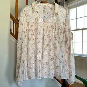 Lauren Conrad Sheer Blouse